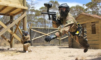 Half Day Paintballing with 100 Balls